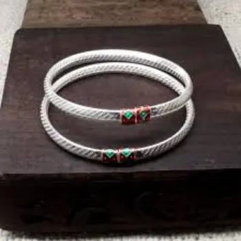 Silver Bangles
